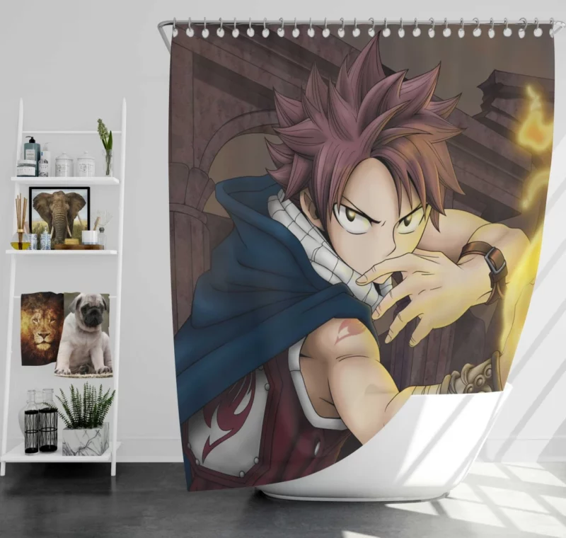 Fairy Tail Movie 2 Natsu Quest Anime Shower Curtain