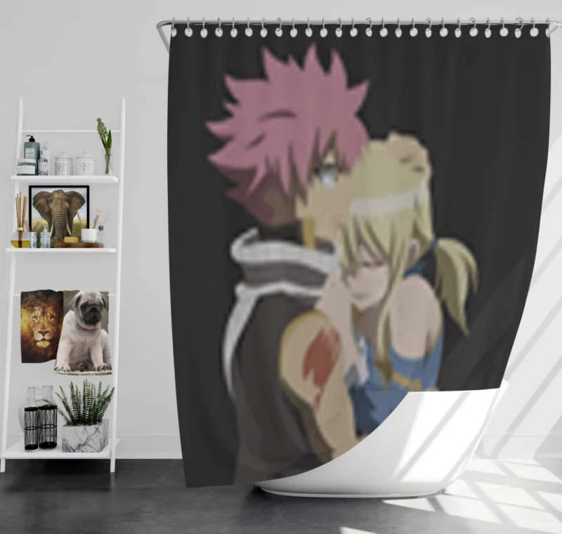 Fairy Tail Natsu Dragneel Anime Shower Curtain