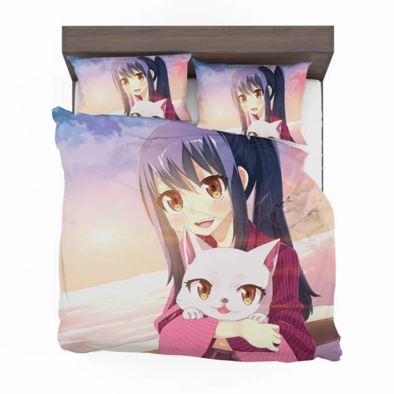 Fairy Tail Whimsical Wendy Marvell Anime Bedding Set 1