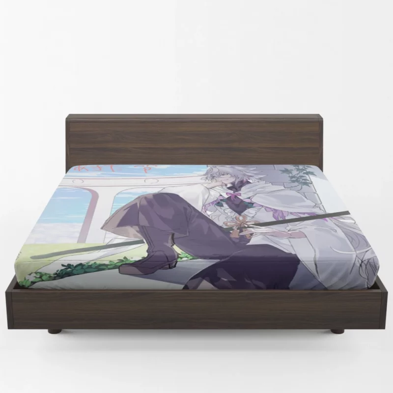 Fate Grand Order Legendary Saber Lily Anime Fitted Sheet 1