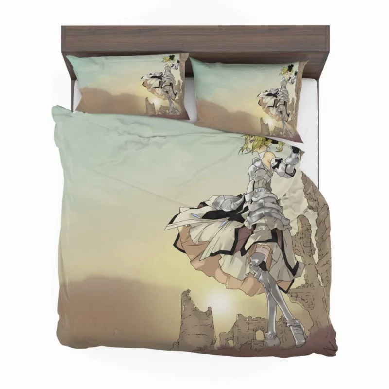 Fate Stay Night Saber Lily Noble Beauty Anime Bedding Set 1