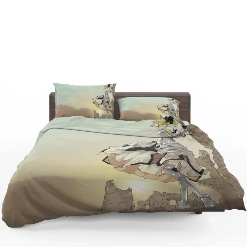 Fate Stay Night Saber Lily Noble Beauty Anime Bedding Set