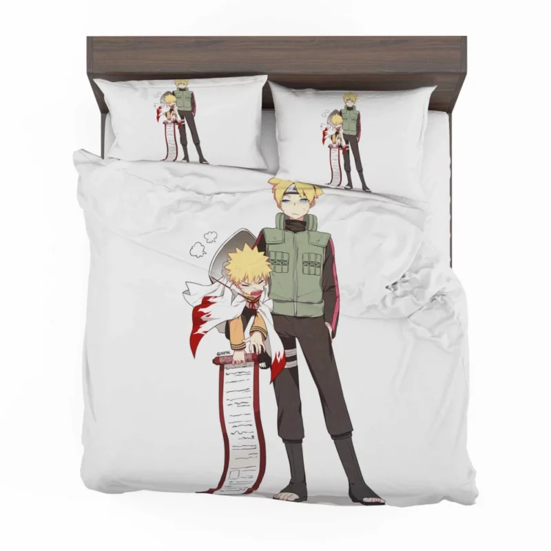 Father-Son Hokage Legends Anime Bedding Set 1