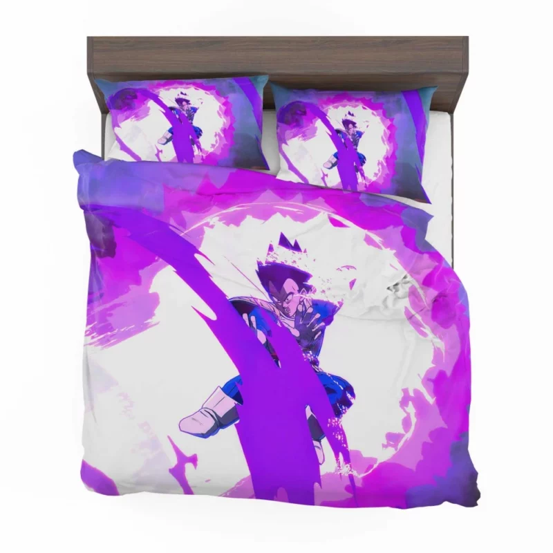 FighterZ Face-off Vegeta Battles Anime Bedding Set 1