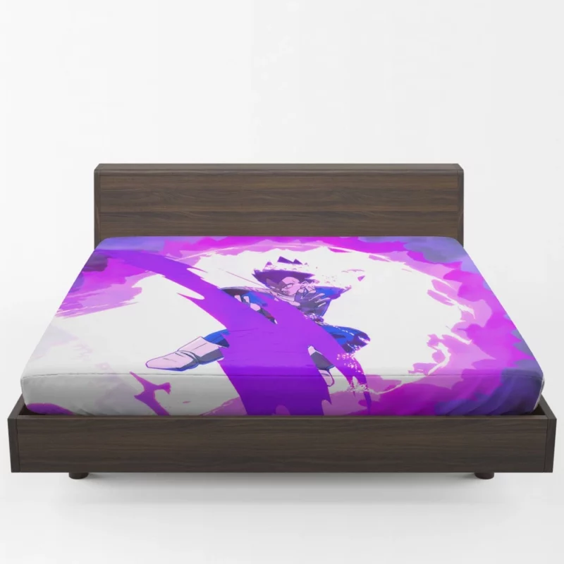 FighterZ Face-off Vegeta Battles Anime Fitted Sheet 1