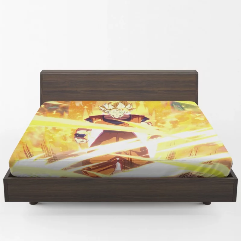 FighterZ Goku Epic Battles Anime Fitted Sheet 1