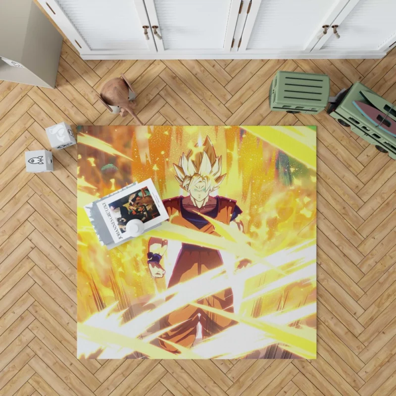 FighterZ Goku Epic Battles Anime Rug