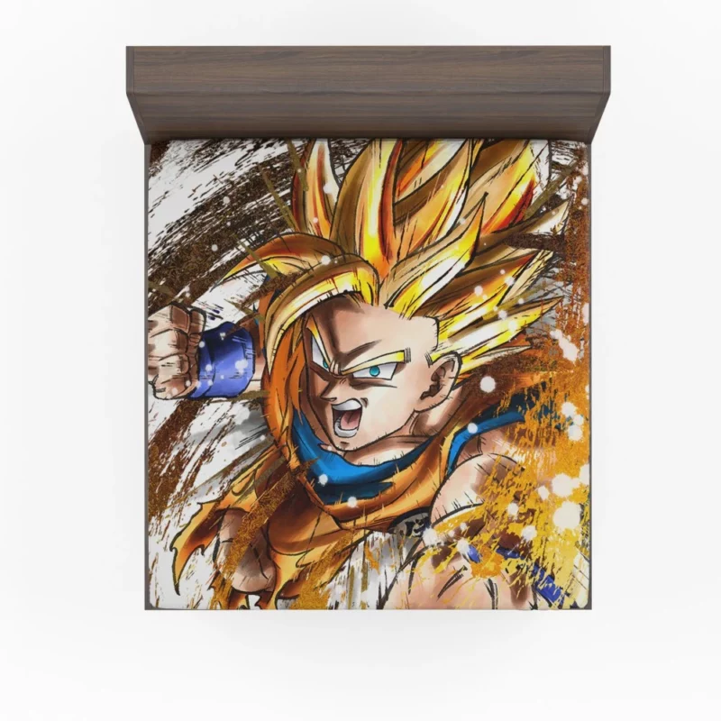 FighterZ Goku Legendary Fights Anime Fitted Sheet
