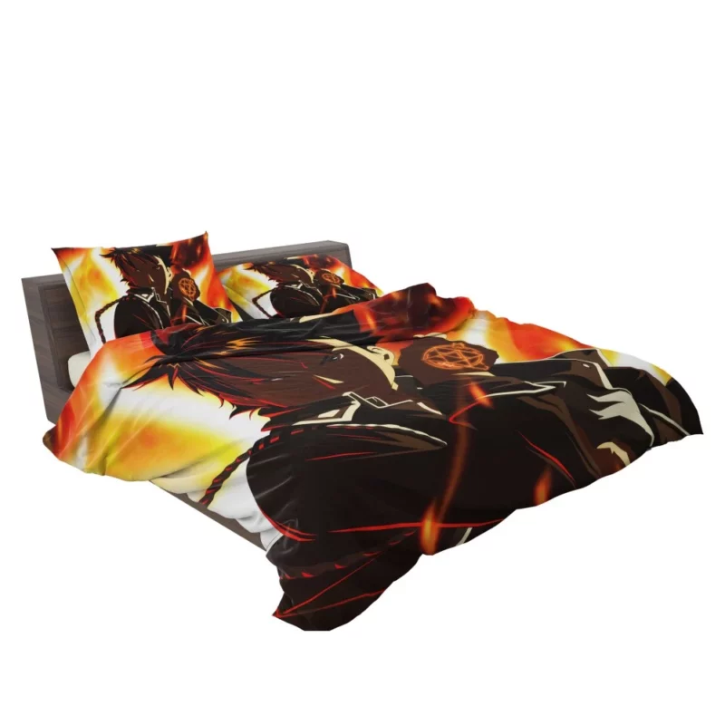 Flame Alchemist Path Roy Mustang Anime Bedding Set 2