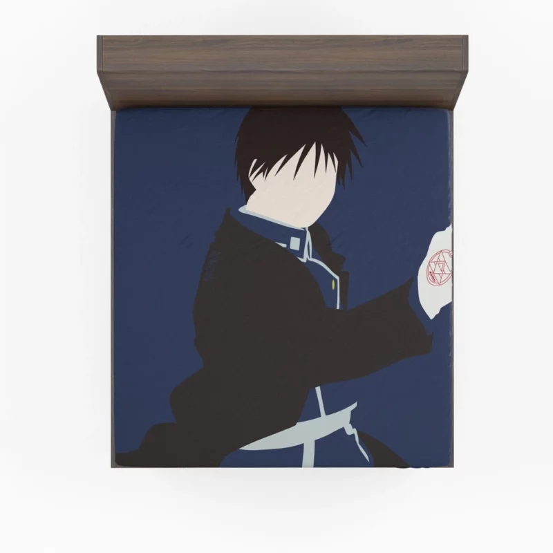 Flame Alchemist Roy Mustang Quest Anime Fitted Sheet