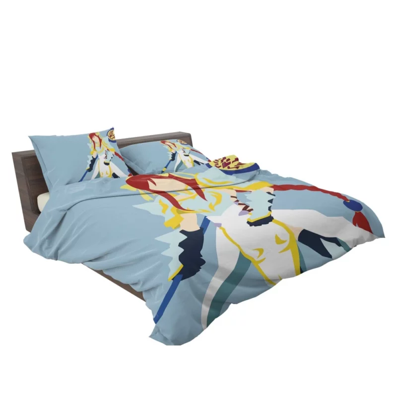 Flame-Haired Warrior Erza Scarlet Anime Bedding Set 2