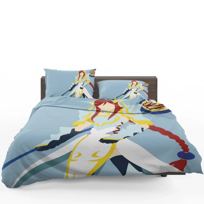 Flame-Haired Warrior Erza Scarlet Anime Bedding Set