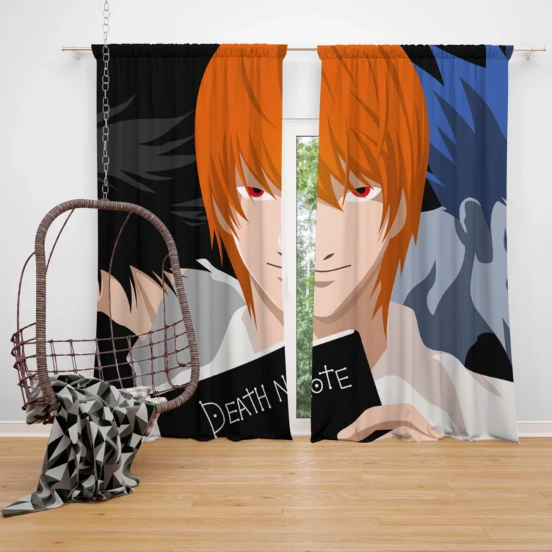 From Hero to Villain Light Yagami Anime Curtain