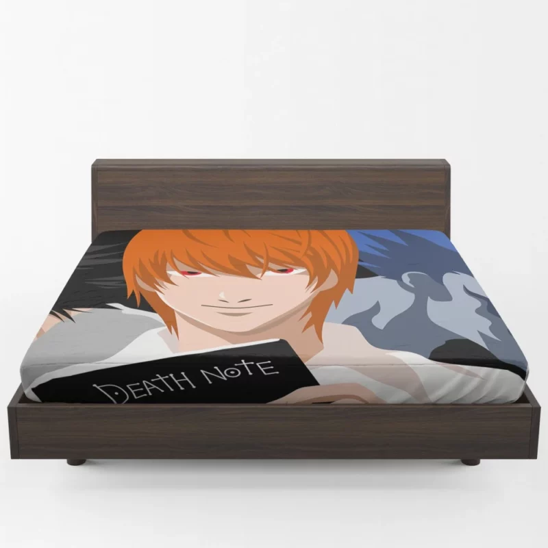 From Hero to Villain Light Yagami Anime Fitted Sheet 1