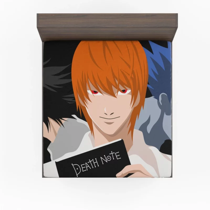 From Hero to Villain Light Yagami Anime Fitted Sheet