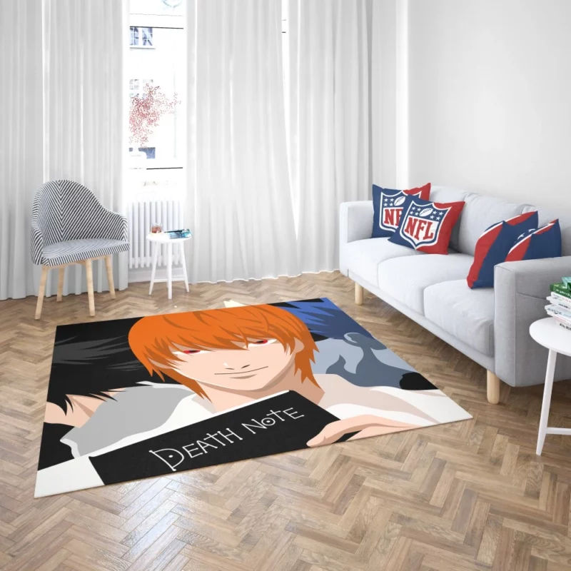 From Hero to Villain Light Yagami Anime Rug 2