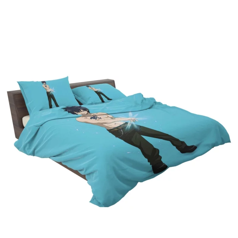 Frosty Wizardry Gray Power Anime Bedding Set 2