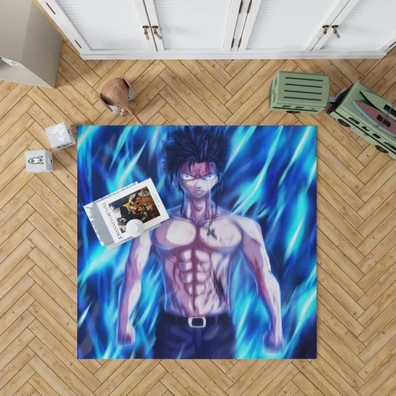 Frozen Magic Gray Fullbuster Anime Rug