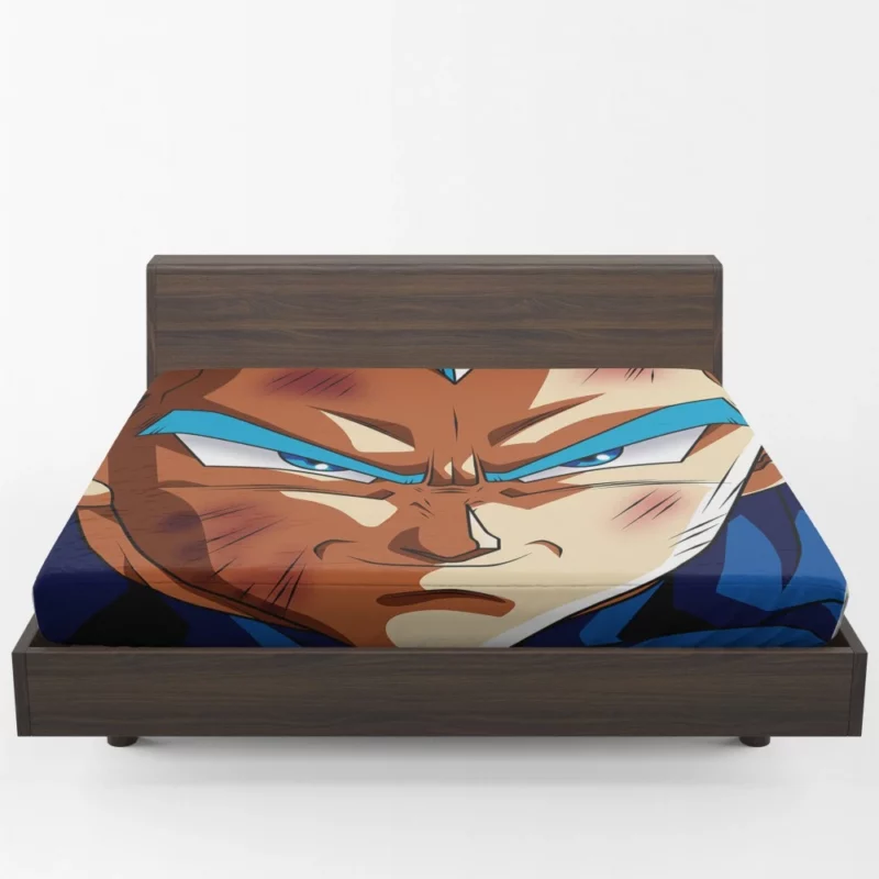 Full Power Prince Vegeta Strength Anime Fitted Sheet 1