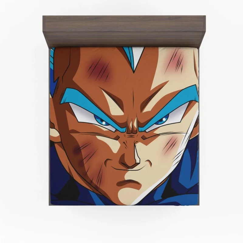 Full Power Prince Vegeta Strength Anime Fitted Sheet