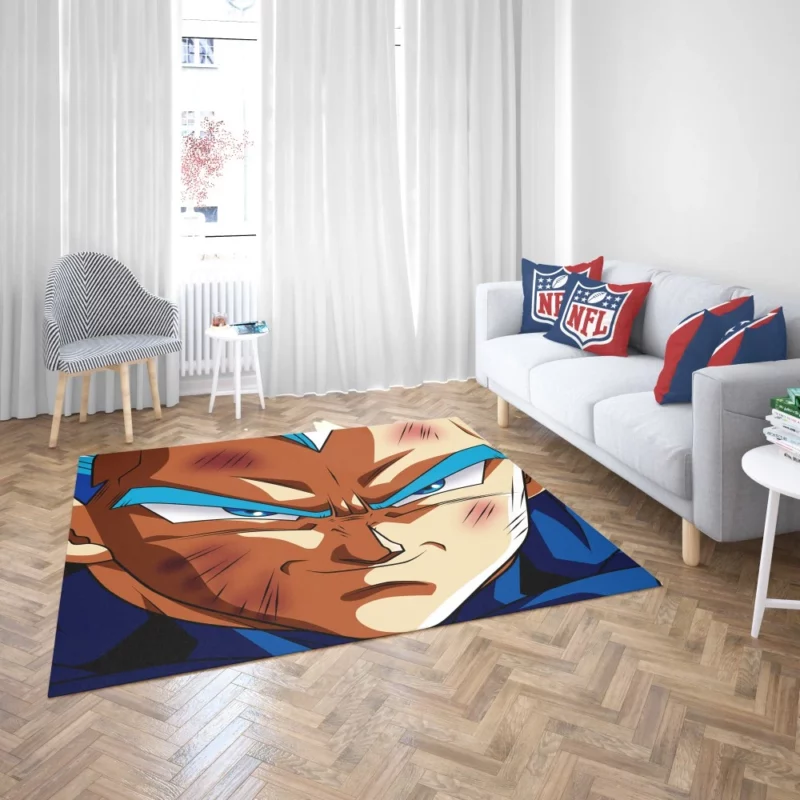 Full Power Prince Vegeta Strength Anime Rug 2