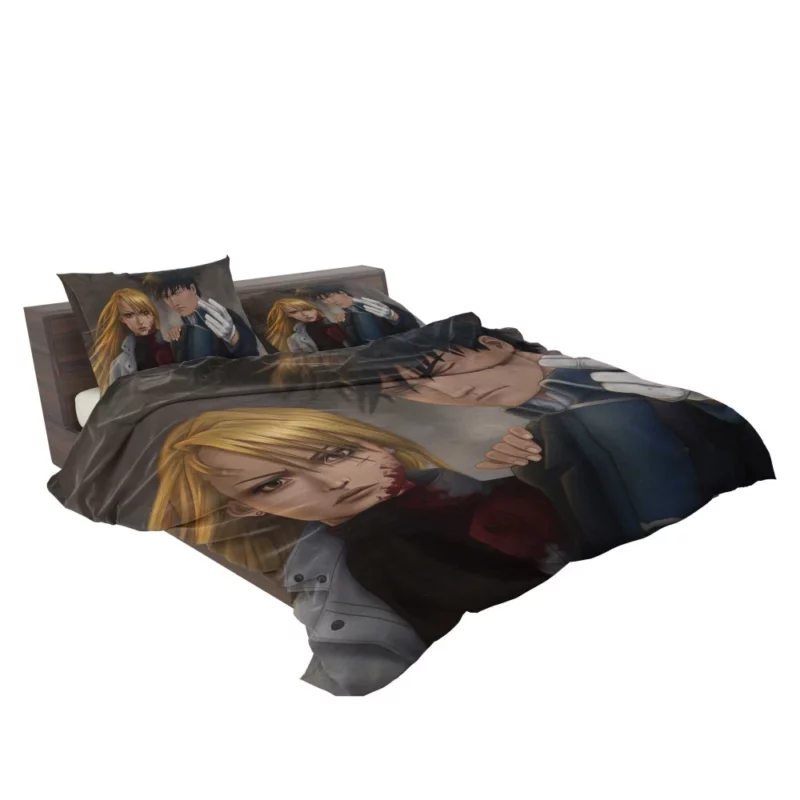 FullMetal Alchemist Fiery Riza Hawkeye Anime Bedding Set 2