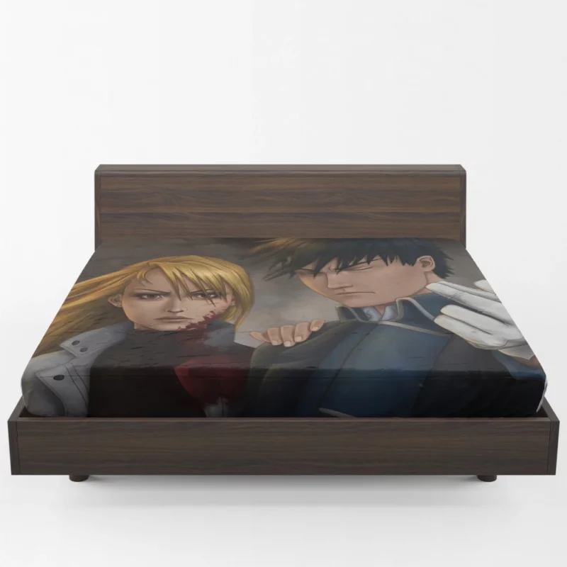 FullMetal Alchemist Fiery Riza Hawkeye Anime Fitted Sheet 1