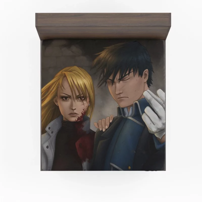 FullMetal Alchemist Fiery Riza Hawkeye Anime Fitted Sheet