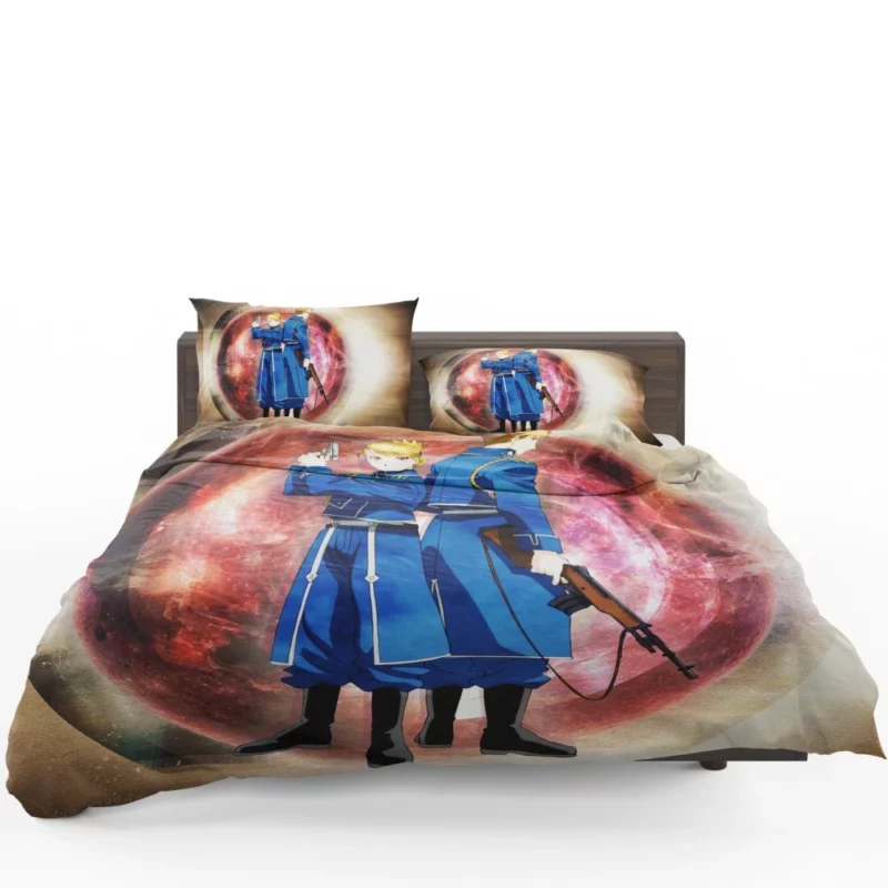 FullMetal Alchemist Sharpshooter Riza Hawkeye Anime Bedding Set