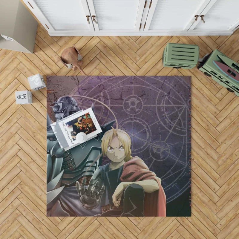 Fullmetal Alchemist Brothers Anime Rug