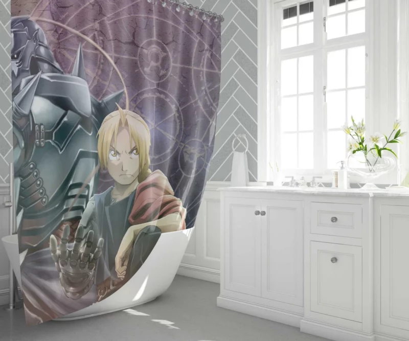 Fullmetal Alchemist Brothers Anime Shower Curtain 1