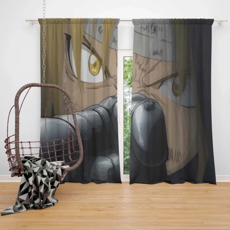 Fullmetal Alchemist Edward Elric Anime Curtain