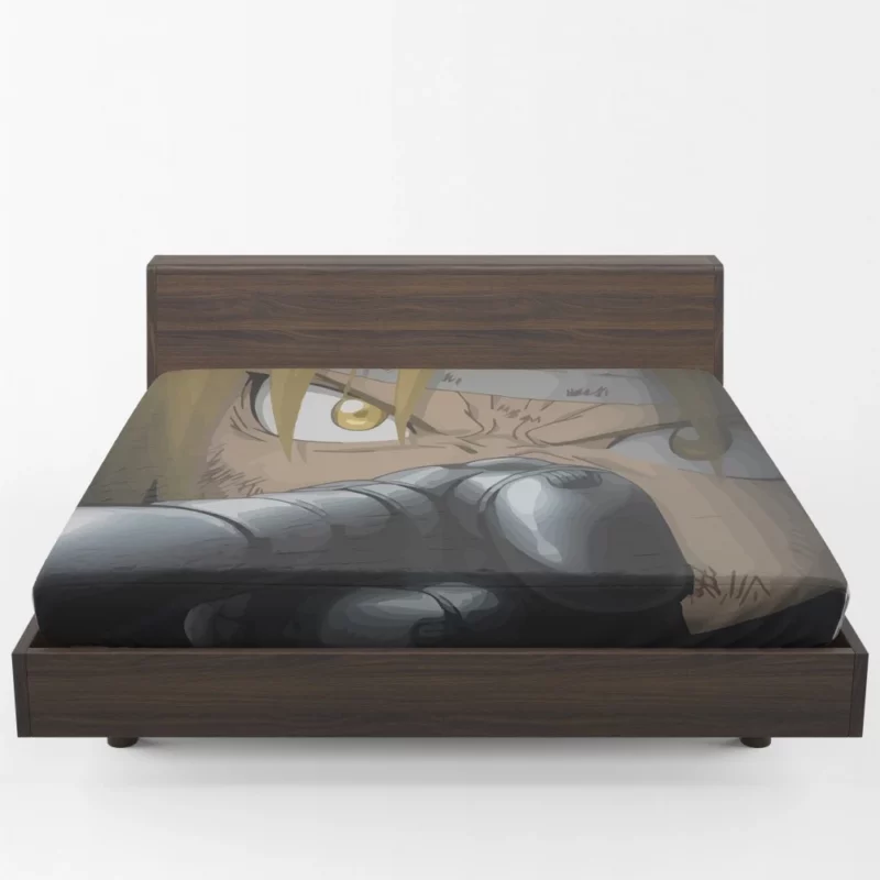 Fullmetal Alchemist Edward Elric Anime Fitted Sheet 1