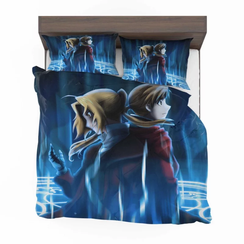 Fullmetal Alchemist Edward and Alphonse Anime Bedding Set 1