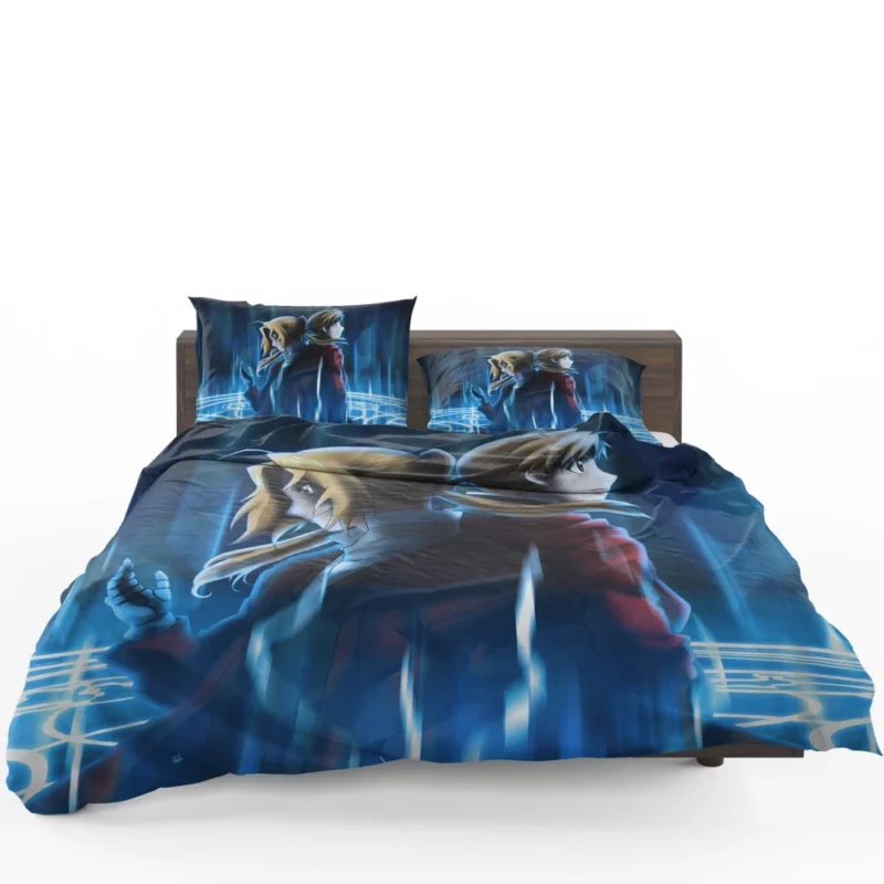 Fullmetal Alchemist Edward and Alphonse Anime Bedding Set