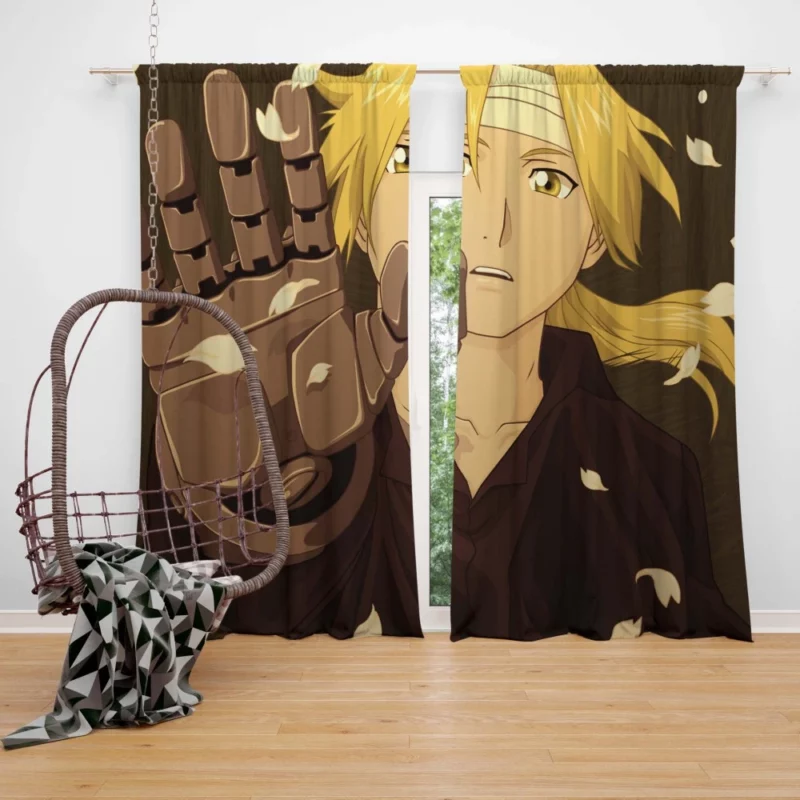 Fullmetal Alchemist Hero Anime Curtain