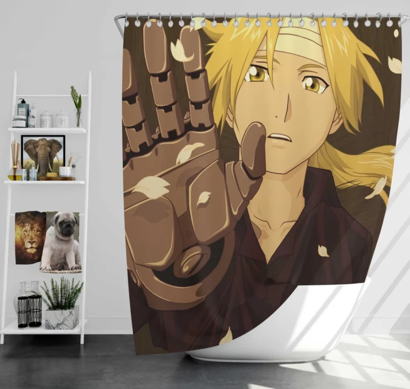 Fullmetal Alchemist Hero Anime Shower Curtain