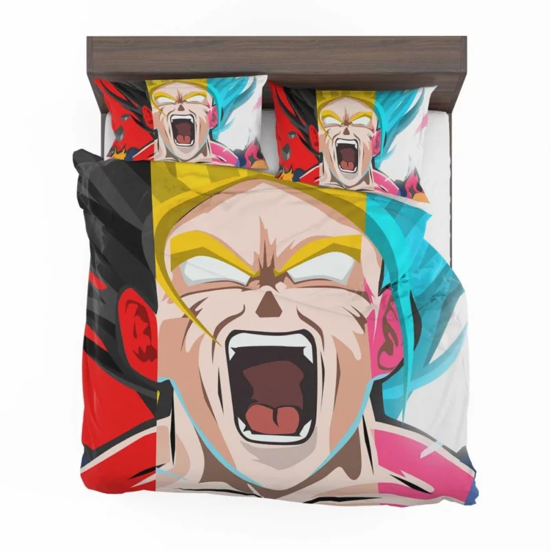 Fusion of Forms Goku Transformations Anime Bedding Set 1