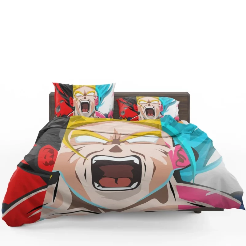 Fusion of Forms Goku Transformations Anime Bedding Set