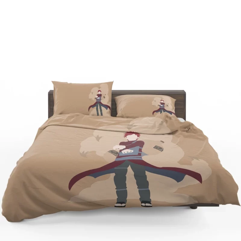 Gaara Desert Minimalist Anime Bedding Set