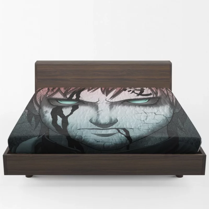 Gaara Desert Nomad Anime Fitted Sheet 1