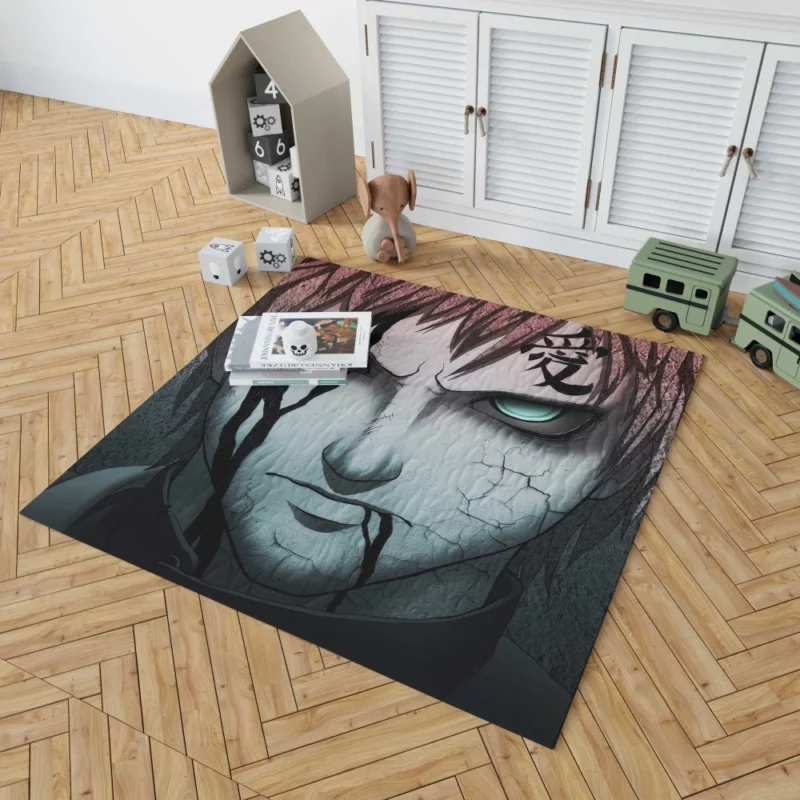 Gaara Desert Nomad Anime Rug 1