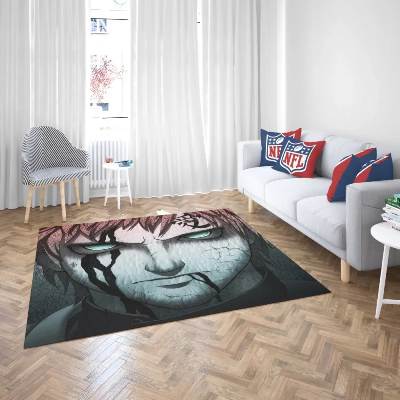 Gaara Desert Nomad Anime Rug 2