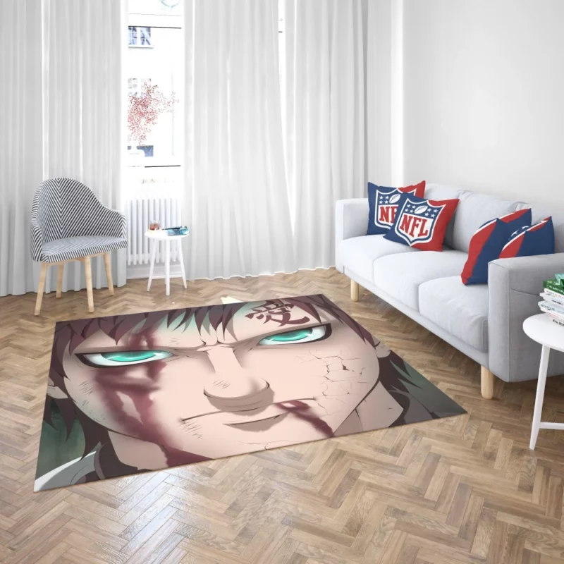 Gaara Journey Unfolds Anime Rug 2