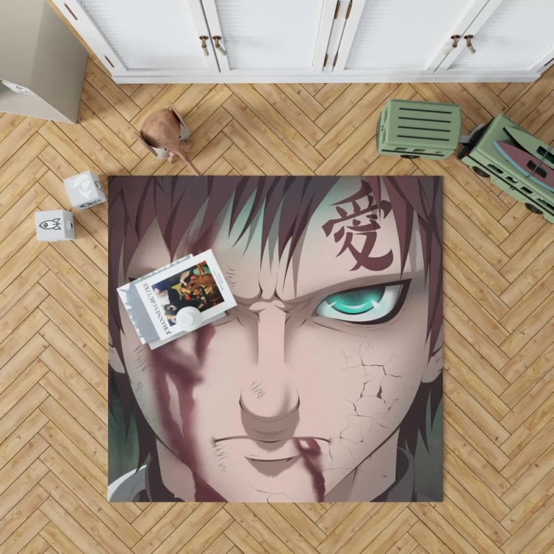 Gaara Journey Unfolds Anime Rug