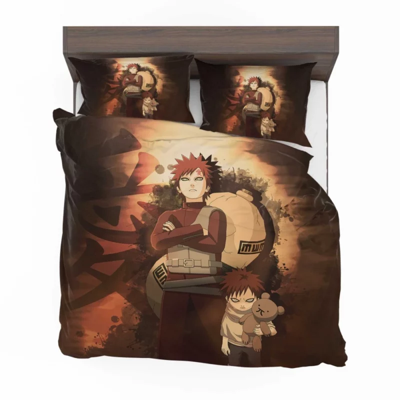 Gaara Resilience Shinobi Legacy Anime Bedding Set 1