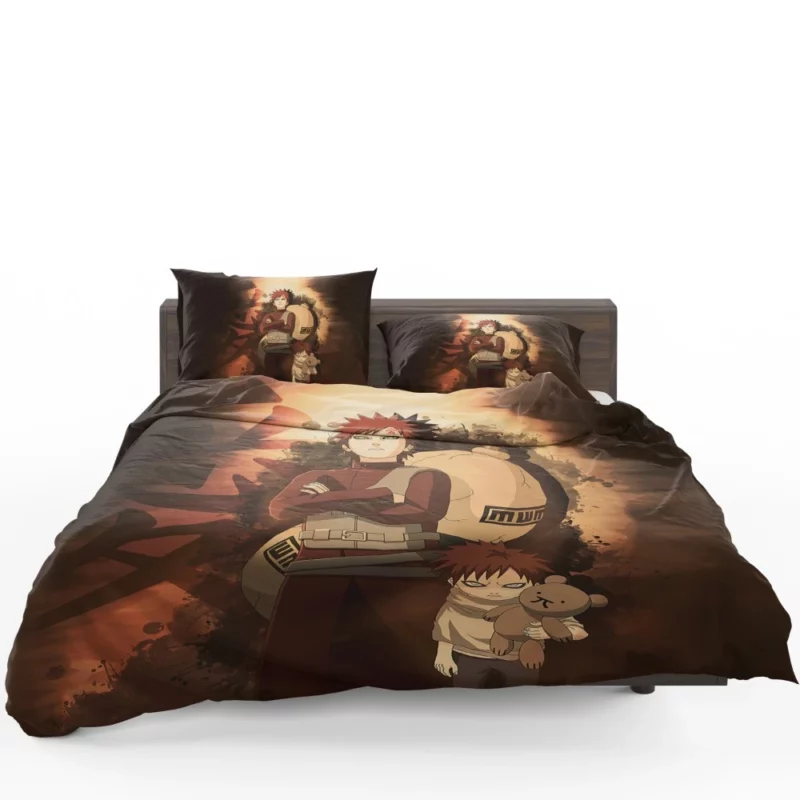 Gaara Resilience Shinobi Legacy Anime Bedding Set