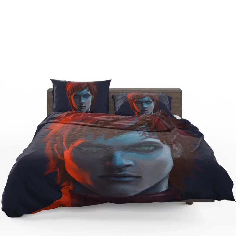 Gaara Sand Shinobi Saga Anime Bedding Set