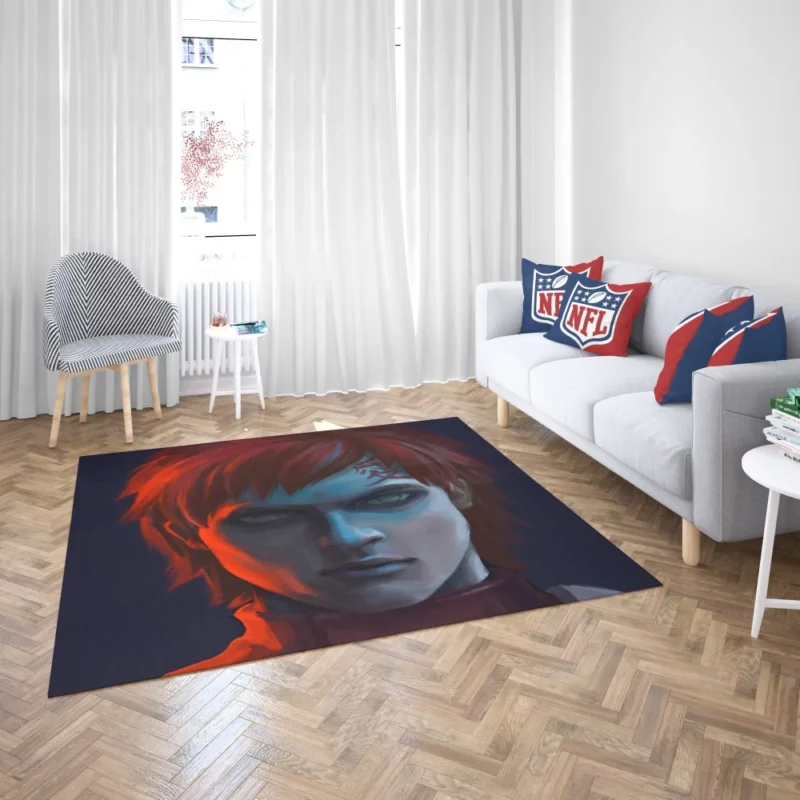 Gaara Sand Shinobi Saga Anime Rug 2