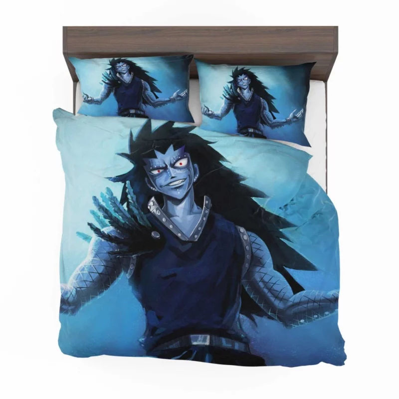 Gajeel Redfox Dragon Slayer Might Anime Bedding Set 1